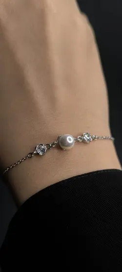 دستبند نقره کد 108