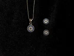 نیم ست نقره کد 321