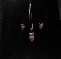 نیم ست نقره کد 304