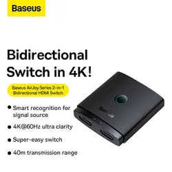 سوئیچ 1 به 2 HDMI باسئوس مدل BS-OH113