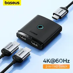 سوئیچ 1 به 2 HDMI باسئوس مدل BS-OH113
