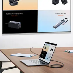 کابل  HDMI به HDMI 4K باسئوس مدل WKGQ020101 طول 1.5متر