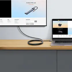 کابل  HDMI به HDMI 4K باسئوس مدل WKGQ020101 طول 1.5متر