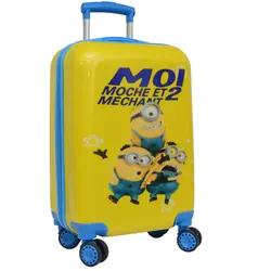 چمدان کودک مدل مینیون کد 2