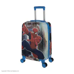 چمدان کودک مدل مرد عنکبوتی کد 4