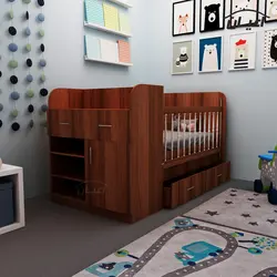 تختخواب کودک اعیان مدل FH406