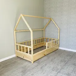 تختخواب کودک روستیک دکور مدل KL200