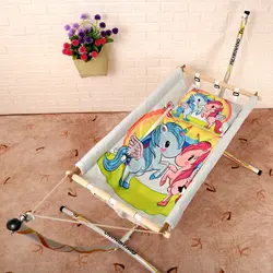 گهواره سنتی نوزاد ننومهر مدل اسب تک شاخ