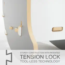 گهواره نوزاد تایتان مدل Whale-Rocker