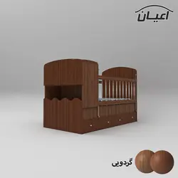 تخت کودک و نوجوان اعیان طرح ستاره مدل FH591 سایز 80x180 سانتی متر