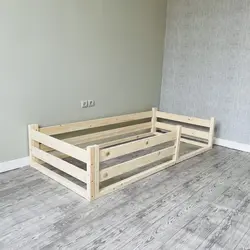 تختخواب کودک روستیک دکور مدل HJ200