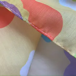 روسری دخترانه مدل نخ اسپان منگوله دار کد 1475