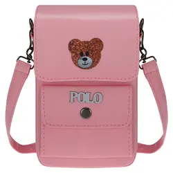 کیف رودوشی دخترانه مدل خرسی