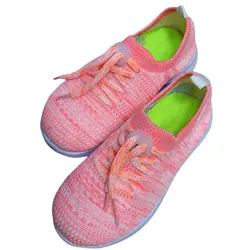 کفش پیاده روی دخترانه مدل آس اسپرت جورابی کشباف کد 03