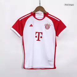 ست تی شرت و شلوارک ورزشی پسرانه مدل بایرن مونیخ کد Home 2024
