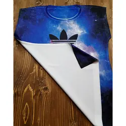 تاپ ورزشی پسرانه طرح کهکشان کد AD01