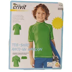 تی شرت آستین کوتاه ورزشی پسرانه کریویت مدل  moj 24689 رنگ سبز