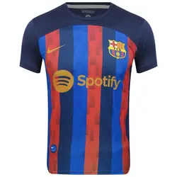 ست 5 تکه لباس ورزشی پسرانه طرح بارسلونا مدل لواندوفسکی 2023