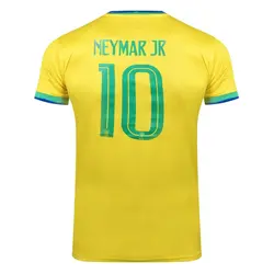 ست پنج تکه لباس ورزشی پسرانه طرح برزیل مدل نیمار 2024