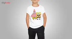تی شرت بچگانه انارچاپ طرح باب اسفنجی مدل T09024