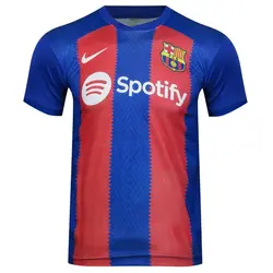 ست سه تکه لباس ورزشی پسرانه مدل بارسلونا طرح لواندوفسکی 2024