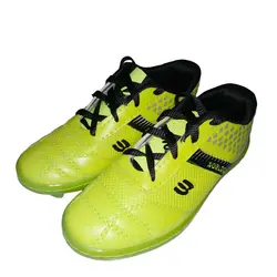 کفش فوتبال پسرانه مدل چمنی کد 001 رنگ سبز فسفری