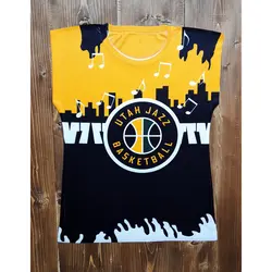 تاپ ورزشی پسرانه مدل UTAH JAZZ کد UJ01