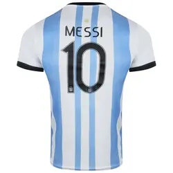 ست پنج تکه لباس ورزشی پسرانه طرح تیم ملی آرژانتین مدل مسی 2023