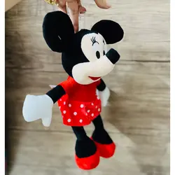 عروسک طرح میکی و مینی موس مدل JIMI110 ارتفاع 36 سانتی‌متر مجموعه 2 عددی