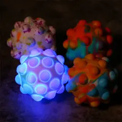 فیجت ضد استرس مدل پاپ ایت بال چراغدار کد 01