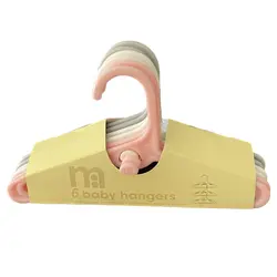 چوب لباسی نوزاد مادرکر مدل GWP بسته 6 عددی