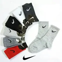 جوراب ساق بلند پسرانه مدل  کش انگلیسی مجموعه 6 عددی