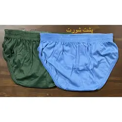 شورت پسرانه مدل اسلیپ کمر کش پهن یکتا کد SA 2 بسته 2 عددی