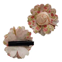 گیره مو دخترانه مدل گل کد 4 بسته 4 عددی