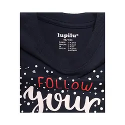 تی شرت آستین بلند دخترانه لوپیلو کد 4837