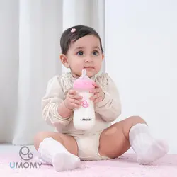 شیشه شیر دهانه عریض پروپیلن 330 میلی لیتر - فروشگاه پونی شاپ