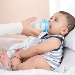 شیشه شیر دهانه عریض پروپیلن 125 میلی لیتر - فروشگاه پونی شاپ