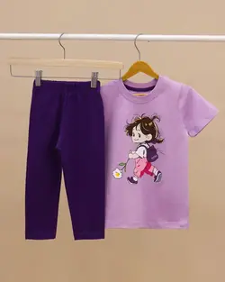 تیشرت لگ برمودا دخترک - فروشگاه پونی شاپ