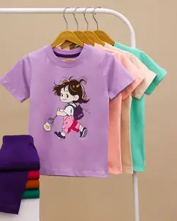 تیشرت لگ برمودا دخترک - فروشگاه پونی شاپ