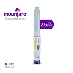 آمپول مانجارو (مونجارو) دوز 2.5 میلی گرم کوییک پن Mounjaro 2.5 mg KwikPen - u-fitpro