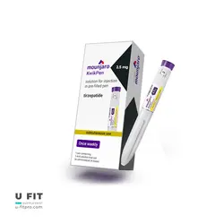 آمپول مانجارو (مونجارو) دوز 2.5 میلی گرم کوییک پن Mounjaro 2.5 mg KwikPen - u-fitpro