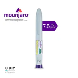 آمپول مانجارو (مونجارو) دوز 7.5 میل گرم کوییک پن Mounjaro 7.5 mg KwikPen - u-fitpro