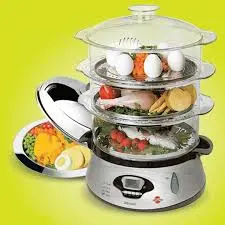 بخارپز پارس خزر مدل Digi Steel