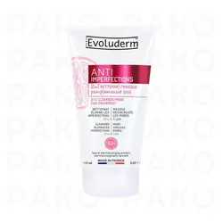 پاک کننده ماسک 2 در 1 گریپ فروت اولودرم 150 میل evoluderm - فروشگاه پاکو