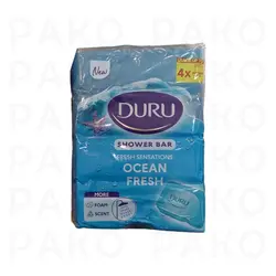صابون حمام دورو Duru مدل Ocean رایحه اقیانوس بسته 4 عددی - فروشگاه پاکو