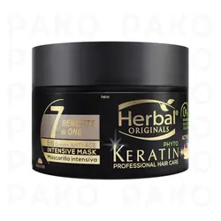 ماسک تغذیه کننده مو هربال مدل 7in1 حجم 300 میلی لیتر - فروشگاه پاکو