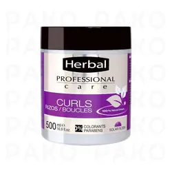 ماسک موهای فر هربال مدل Curls حجم 500 میل - فروشگاه پاکو