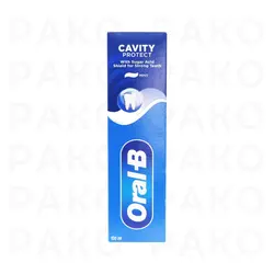 خمیر دندان اورال بی مدل ORAL B CAVITY PROTECT - فروشگاه پاکو