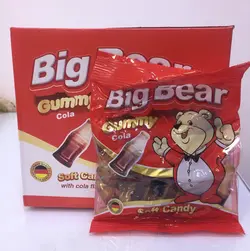 پاستیل big bear طرح  نوشابه 80 گرمی