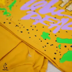 تیشرت وشلوارک اسپرت پسرانه نگین دار